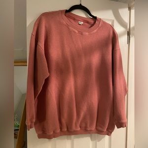 Aerie corded sweatshirt